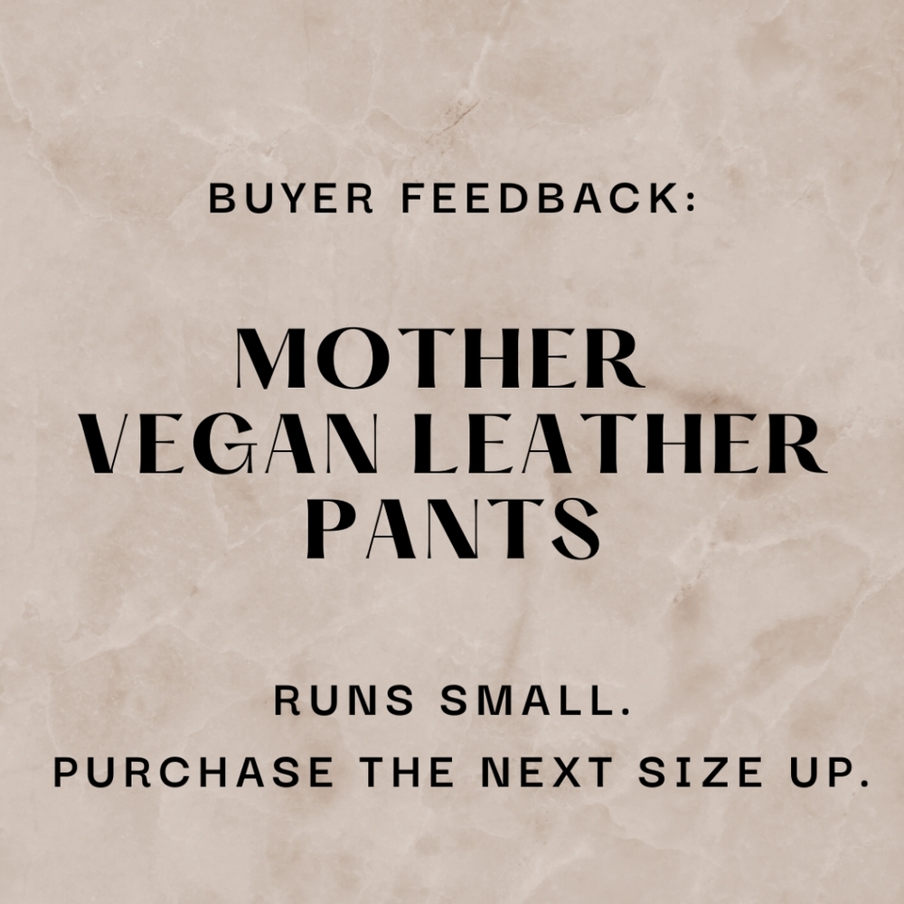 MOTHER Fit Guide - Picture 12 of 15